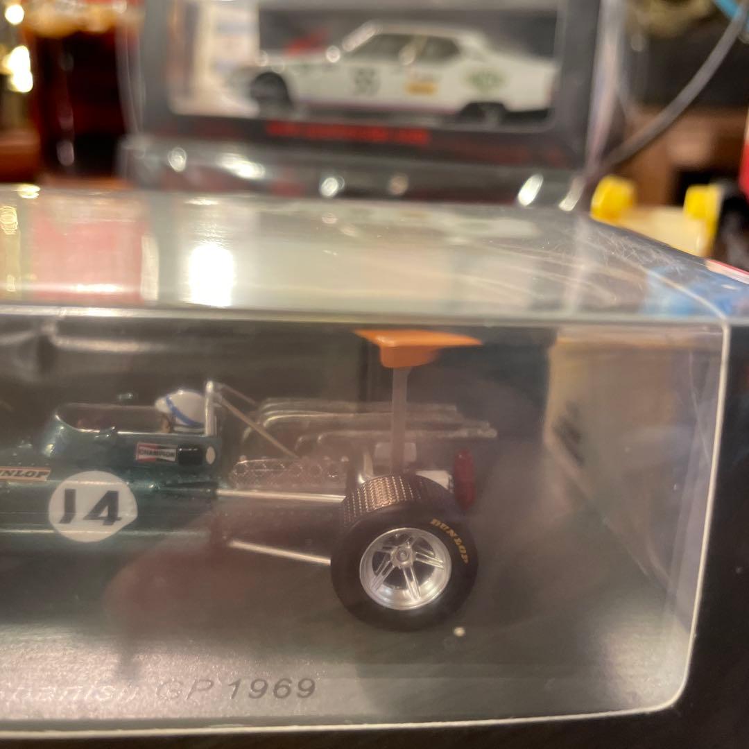 絶版　1/43 BRM P138 1969 スペインGP5位 J.サーティース