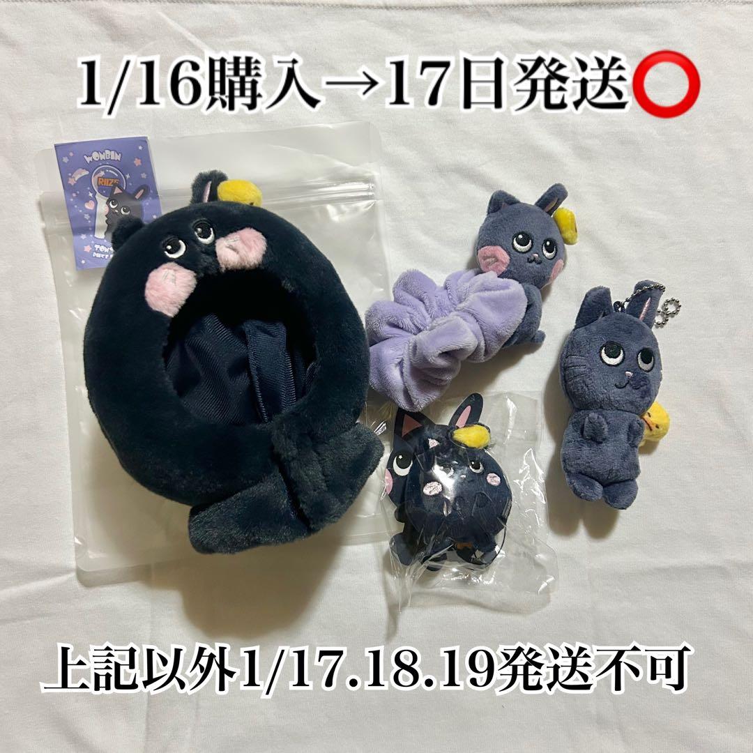 RIIZE ウォンビン トニャンドク ペンライトカバー　キーリング シュシュ