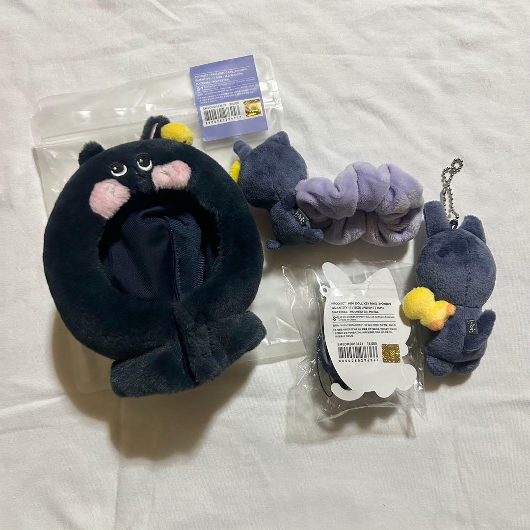 RIIZE ウォンビン トニャンドク ペンライトカバー　キーリング シュシュ