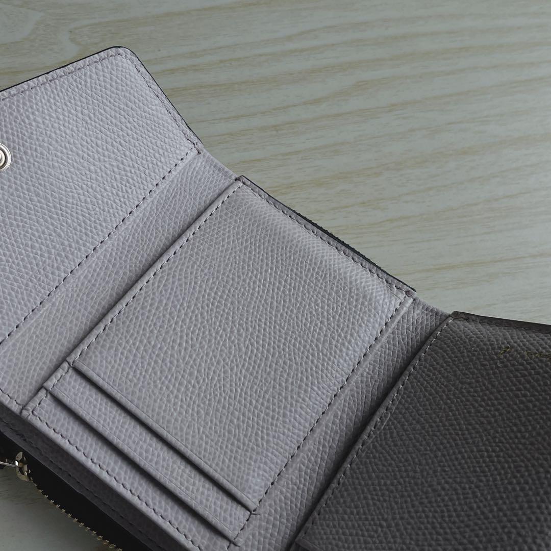 agnes b. アニエスベー 財布 黒 ブラック 三つ折り