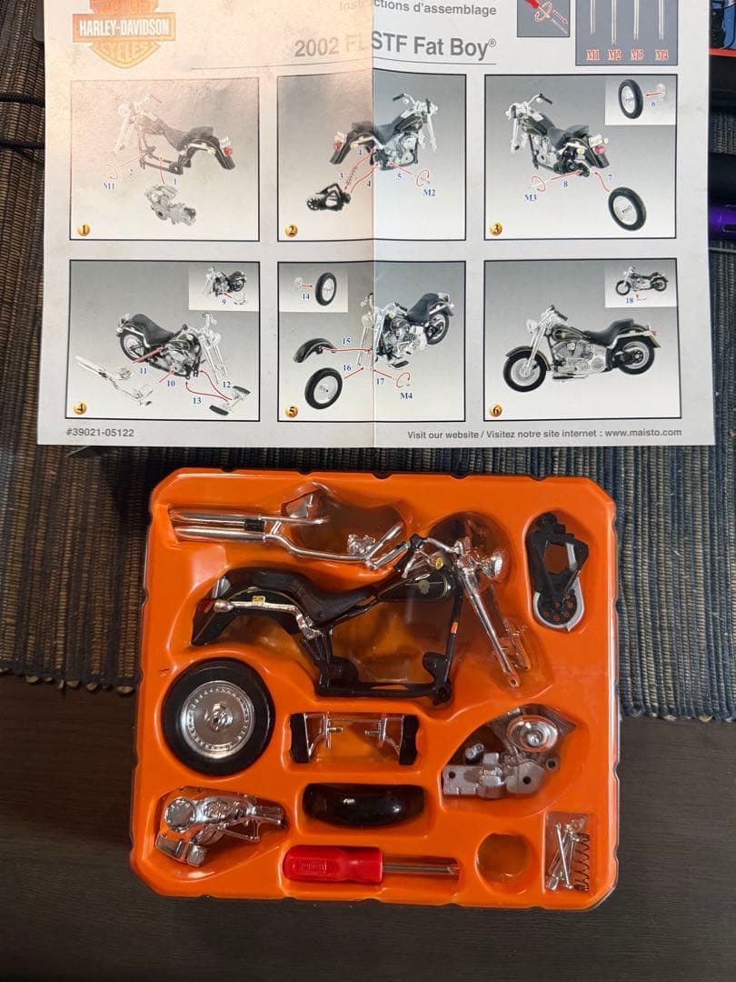 オートバイ・バイク Harley-Davidson 2002 FLSTF Fat Boy