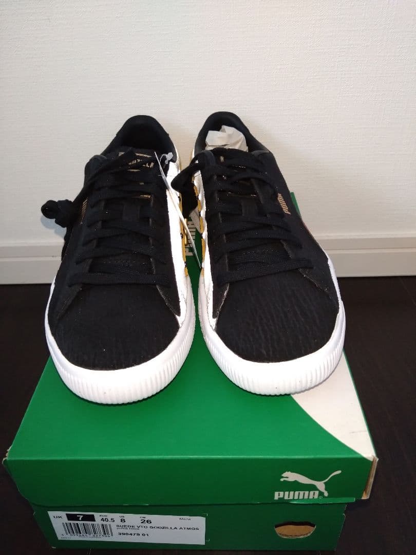 ■新品未使用■シークレットベース ゴジラ ソフビ PUMA スニーカー セット