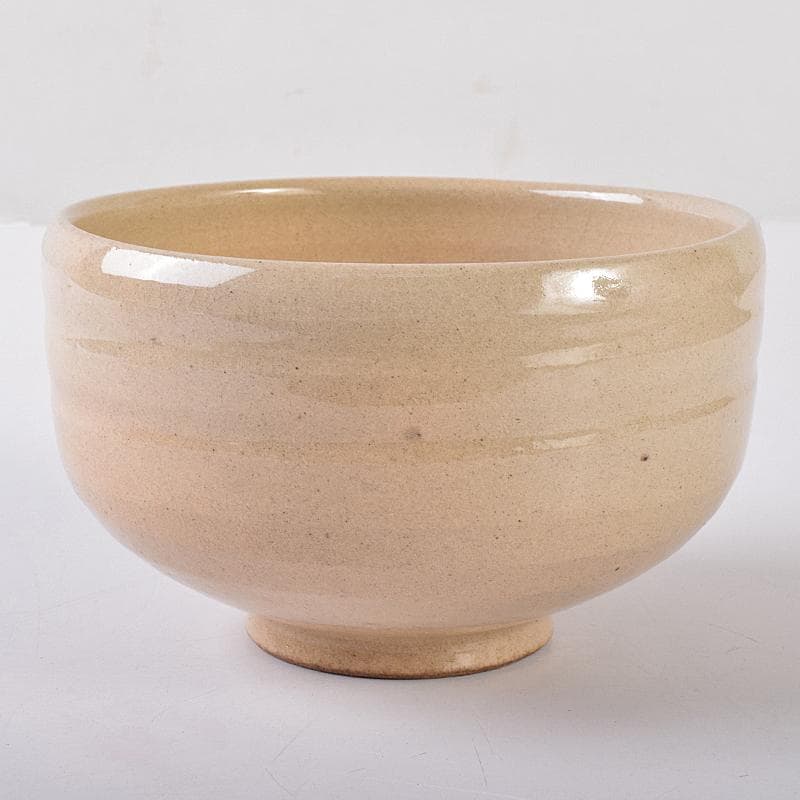 茶道具　蓮月焼　太田垣蓮月作　和歌文　茶碗　袱紗付　富岡鐡齋極め箱　VR7970