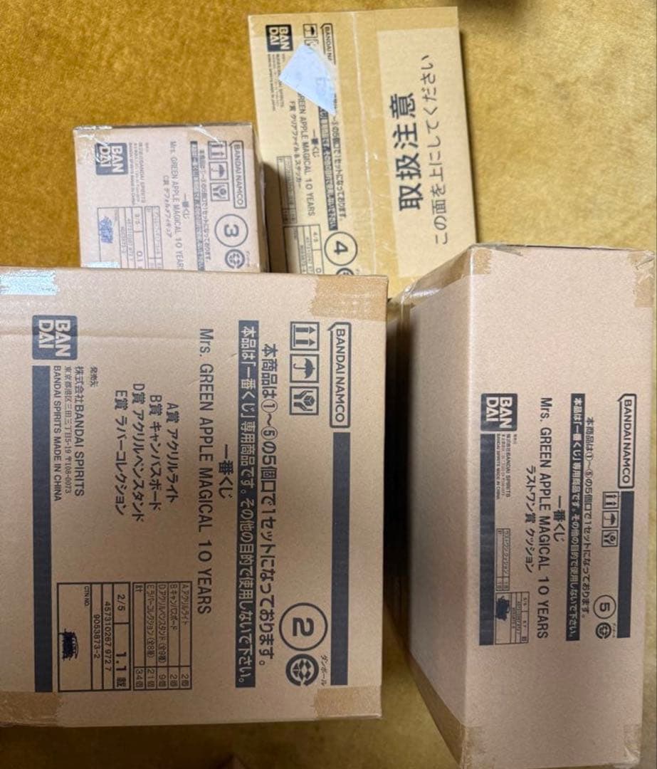 一番くじ Mrs.GREEN APPLE MAGICAL 10 YEARSロット