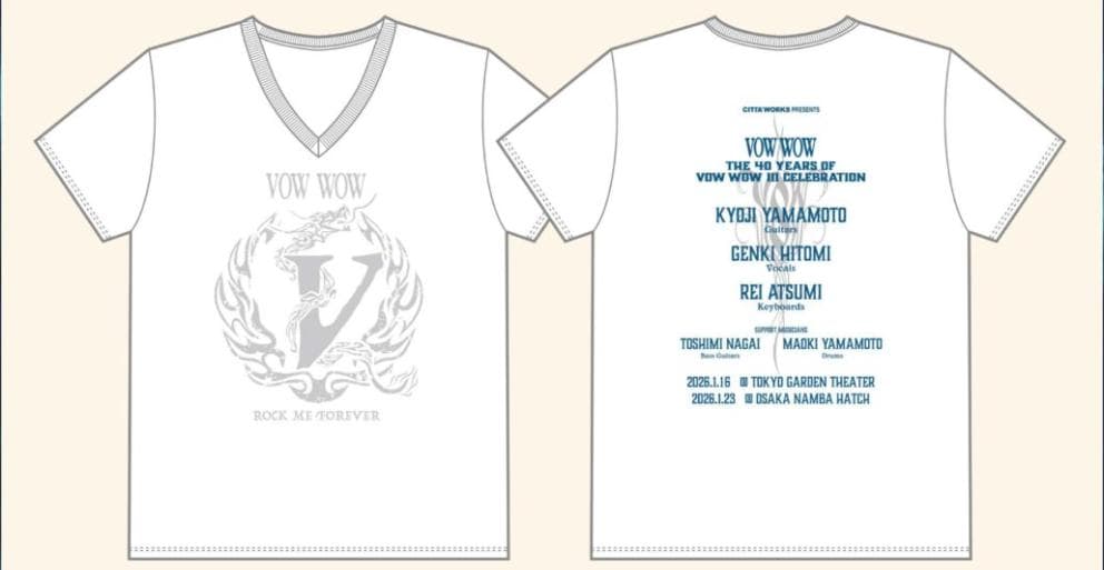 【新品未開封】VOW WOW 2026 会場限定 ライブT L 有明ガーデン