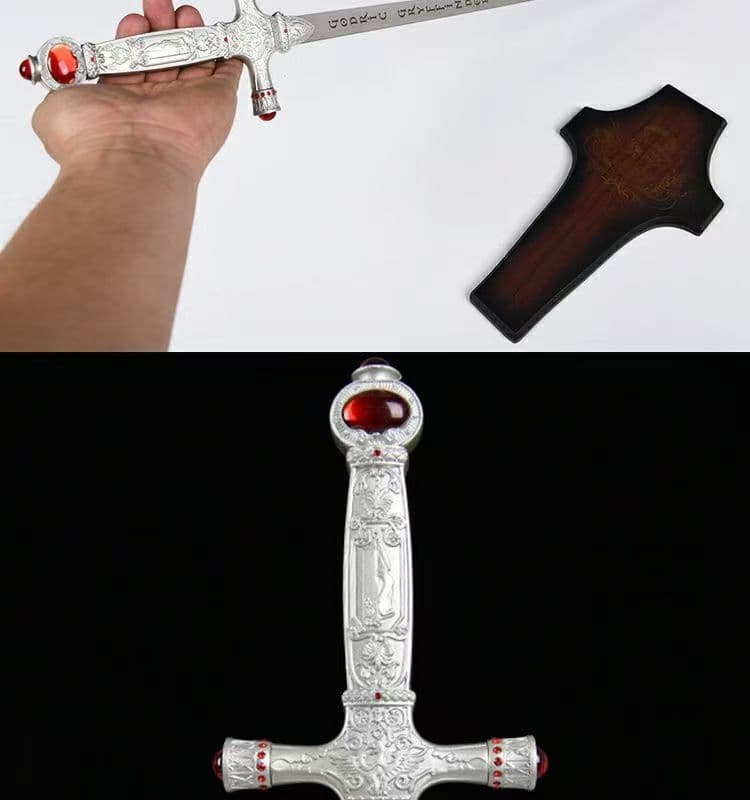 ハリー・ポッター レプリカ グッズグリフィンドールのグッズ銀色 付属プレート付き