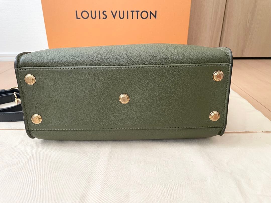 RFID 正規品 ルイヴィトン オンマイサイドMM ハンドバッグ