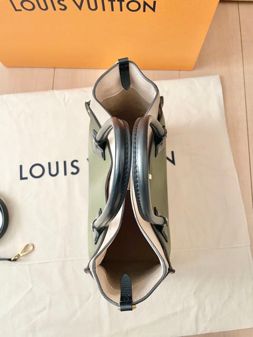 RFID 正規品 ルイヴィトン オンマイサイドMM ハンドバッグ