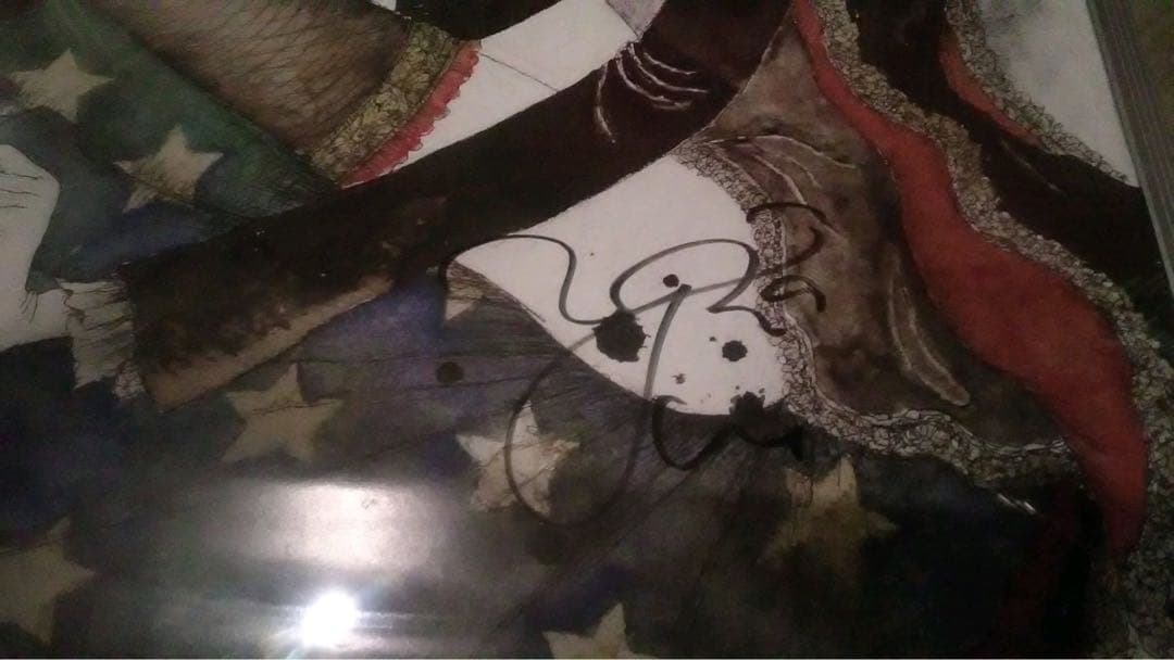 激稀少サイン入りB2ポスター/DEAD END/MORRIE/オマケ付