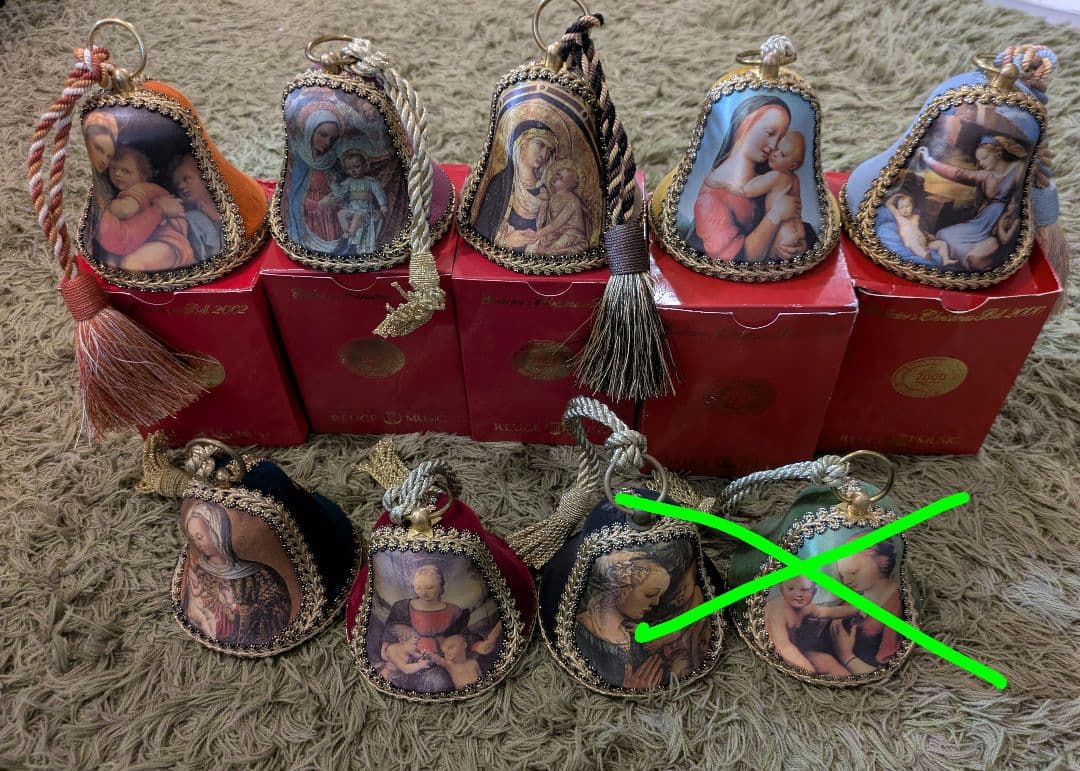 REUGE リュージュ スイス製 オルゴール ベル 7個 セット