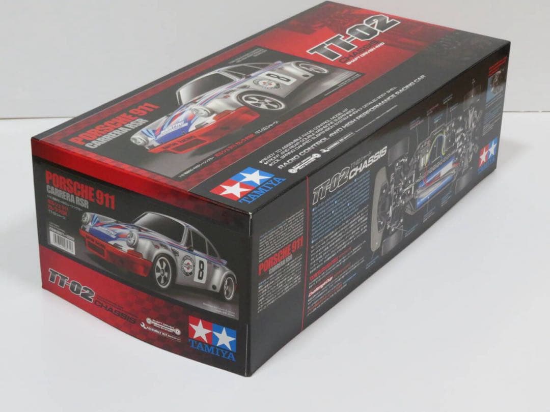 タミヤ　ポルシェ911カレラRSR (TT-02シャーシー)
