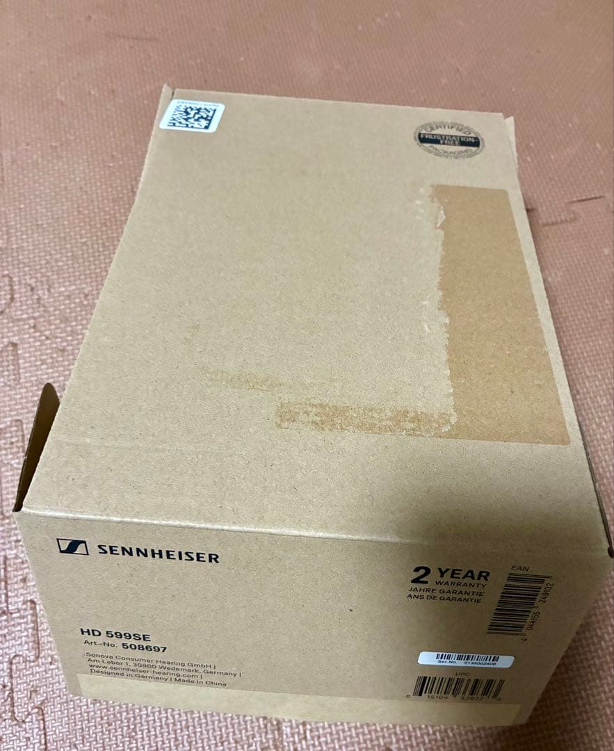 値下げ！ゼンハイザー ヘッドホン HD 599 SE オープン型 開放型