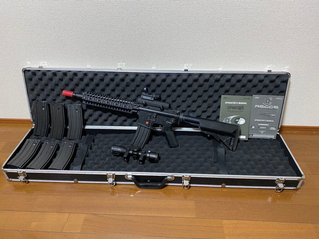 ライ.j　【ジャンク品】東京マルイ レシーライフル次世代電動ガンフルセット