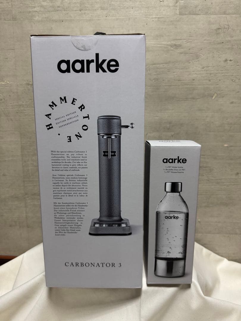 新品未開封 Aarke Carbonator 3グレー