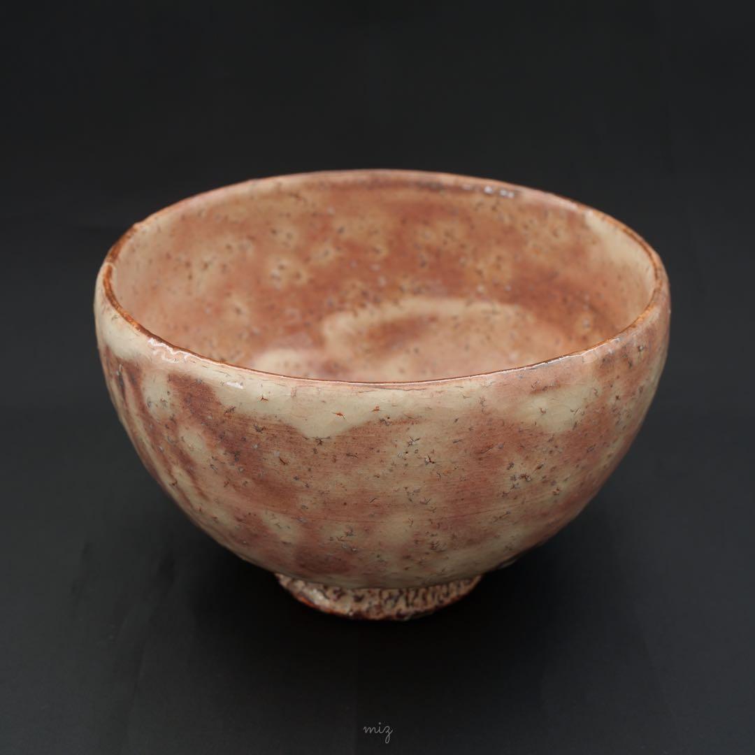 新春セール 萩焼茶碗 田原謙次 造 (十三代田原陶兵衛) 共箱共布