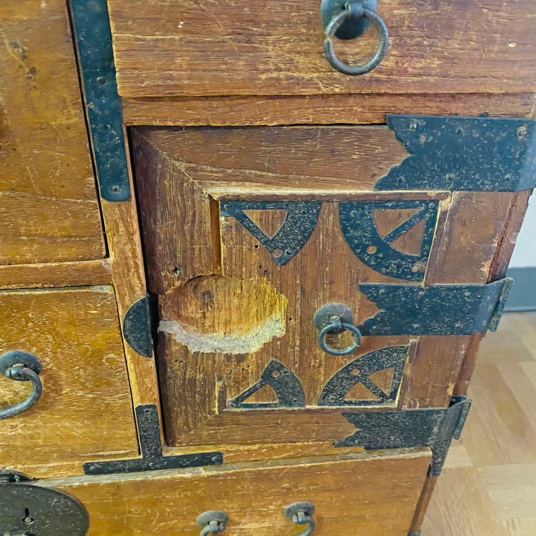和箪笥　小箪笥　アンティーク　レトロ　古家具