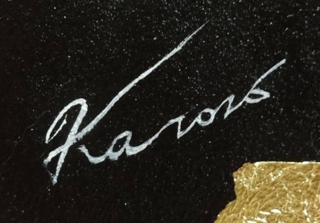 上鈴木正一 油彩画 B4『オルフェーヴル5』新作原画 超オススメの作品です!!!