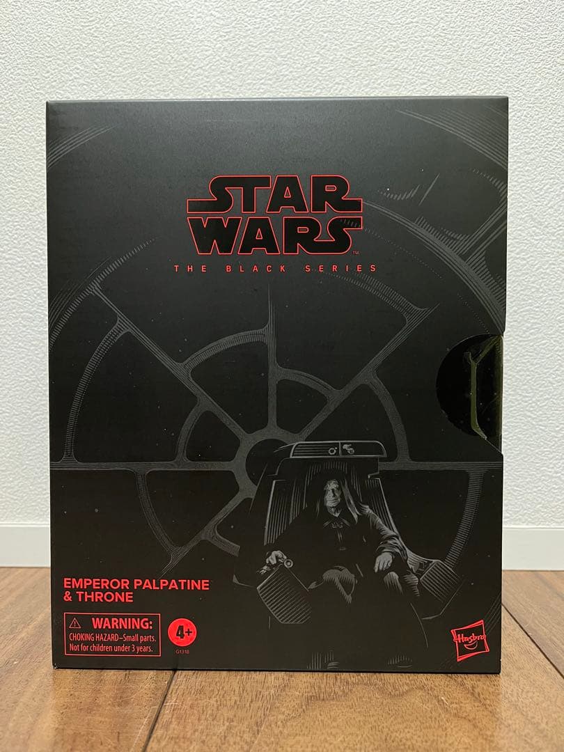 未開封　スターウォーズ　ブラックシリーズ　パルパティーン皇帝　玉座付き（新版）