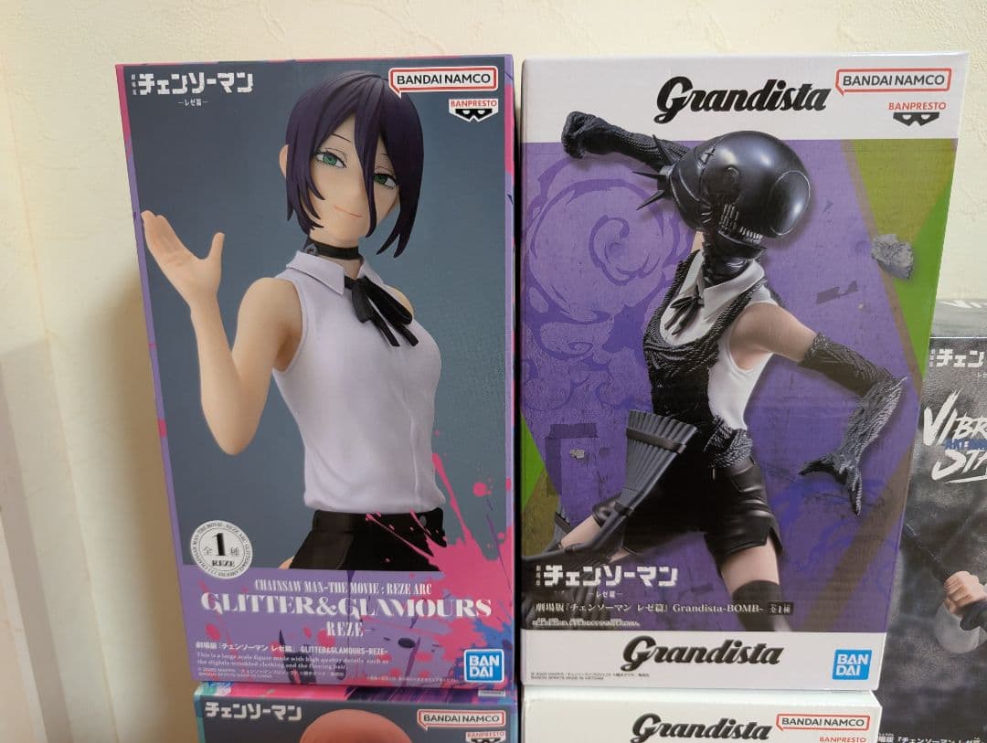 チェンソーマン　フィギュアセット ボム　レゼ　天使の悪魔　パワー　早川アキ