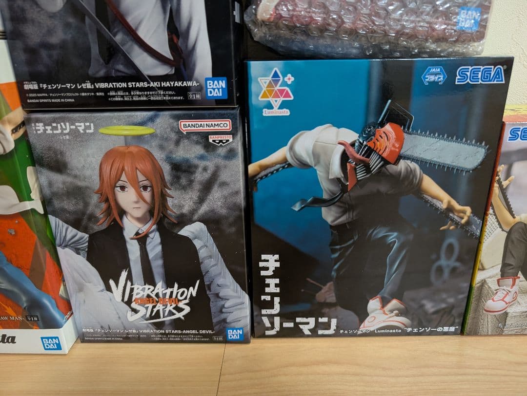 チェンソーマン　フィギュアセット ボム　レゼ　天使の悪魔　パワー　早川アキ