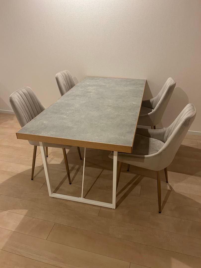 【テーブルのみ】セラミックダイニングテーブル