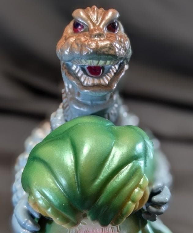 飛行ゴジラ＆ミニヘドラ（マーミット）ソフビ 怪獣天国ベビー ヘドゴジセット