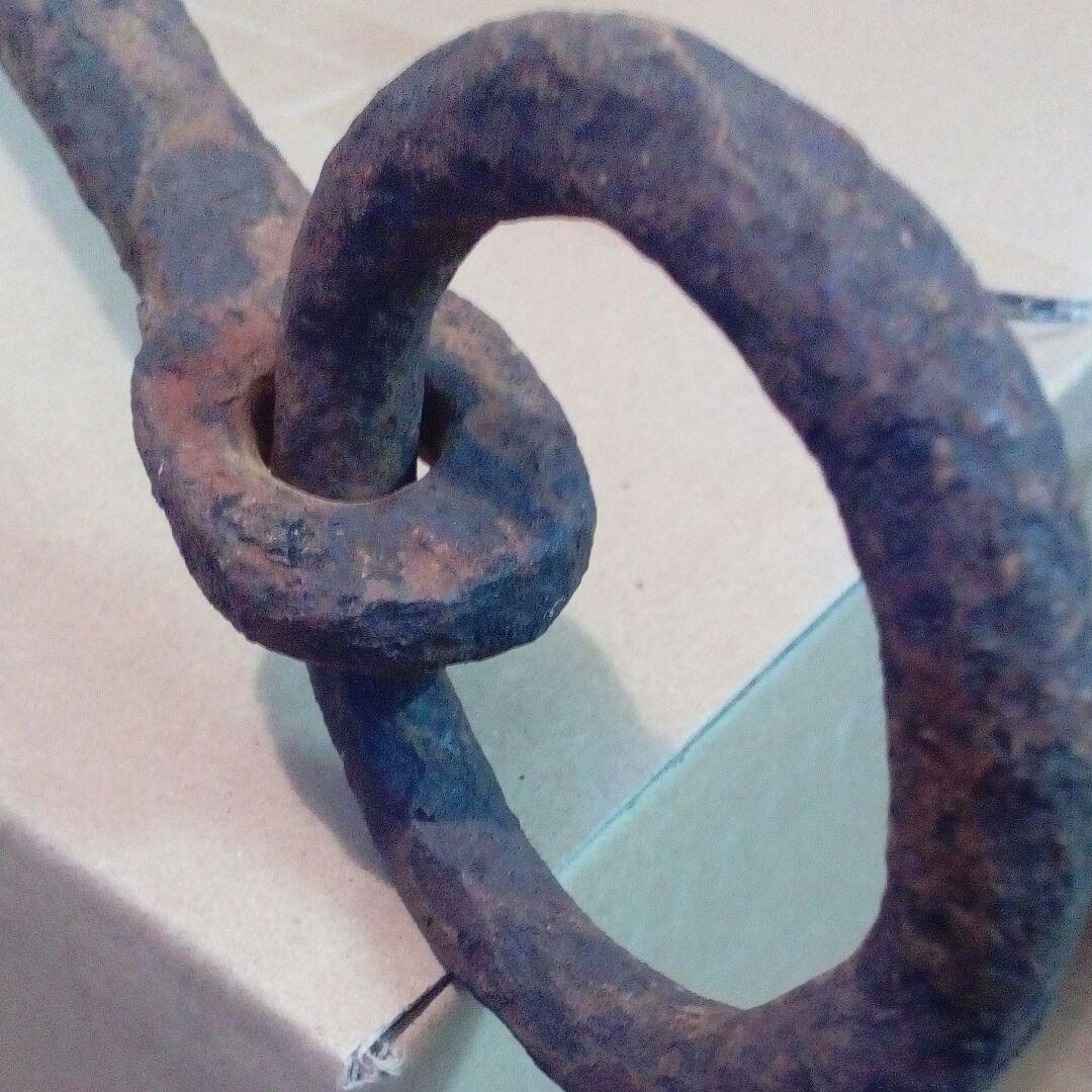 江戸時代古鉄製碇護送船団水軍等用４８センチサイズアンティーク４本爪碇飾り当時物