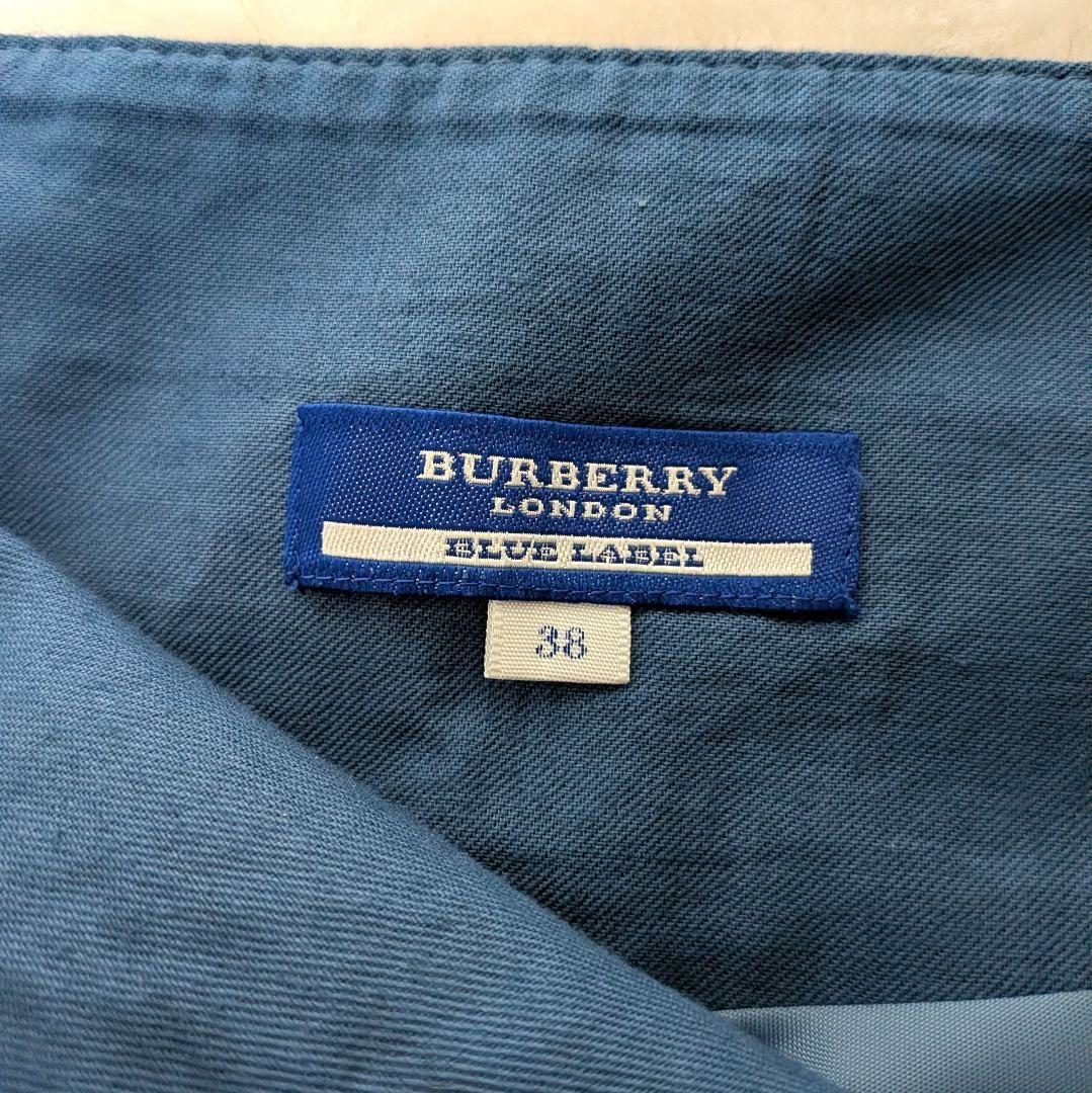 希少✨BURBERRY BLUE LABEL ノバチェック フレア スカート Ｍ