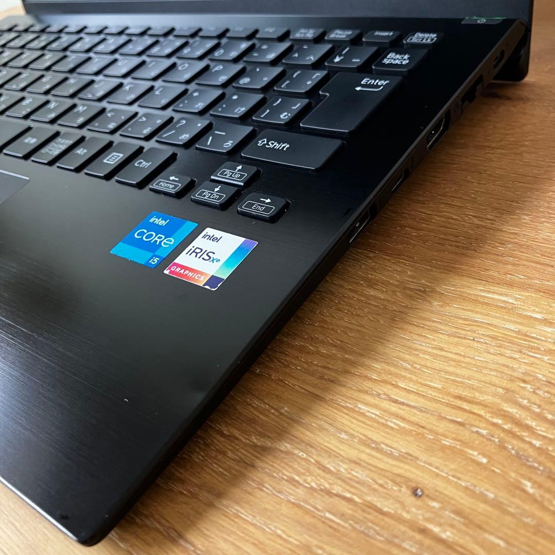 VAIO/16G/バッテリー良好/SSD/Windows11/黒/ノートパソコン