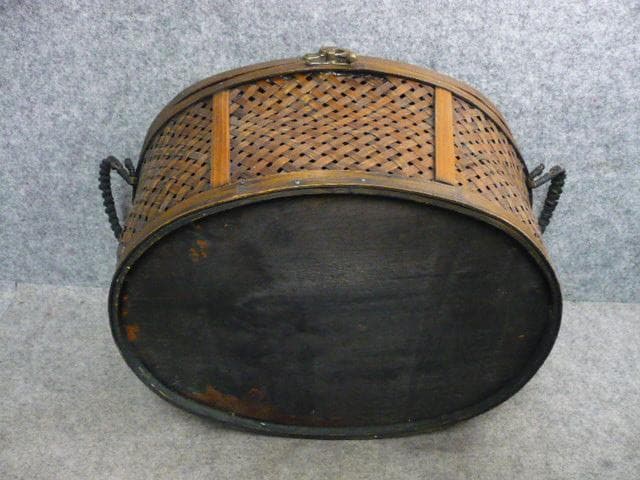 竹製網代籠 [B31599]