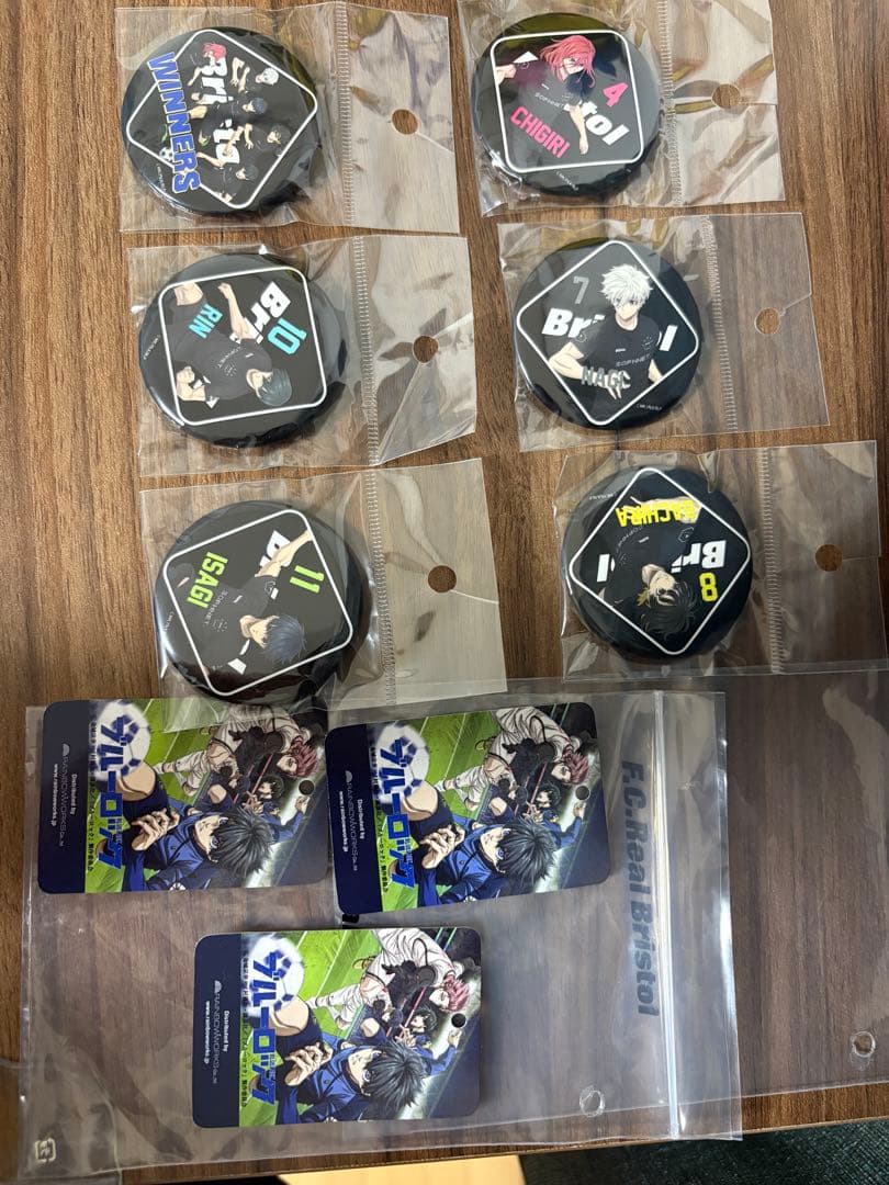 コンプリート　FCRB ブルーロック　ブリストル　缶バッチ　ソフ　ナイキ　シュプ