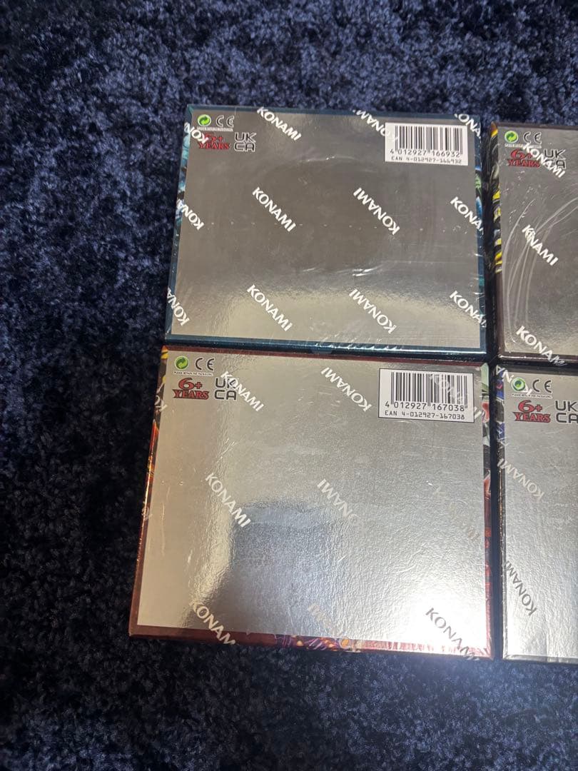 遊戯王　25周年　海外版　復刻　BOX 4個セット