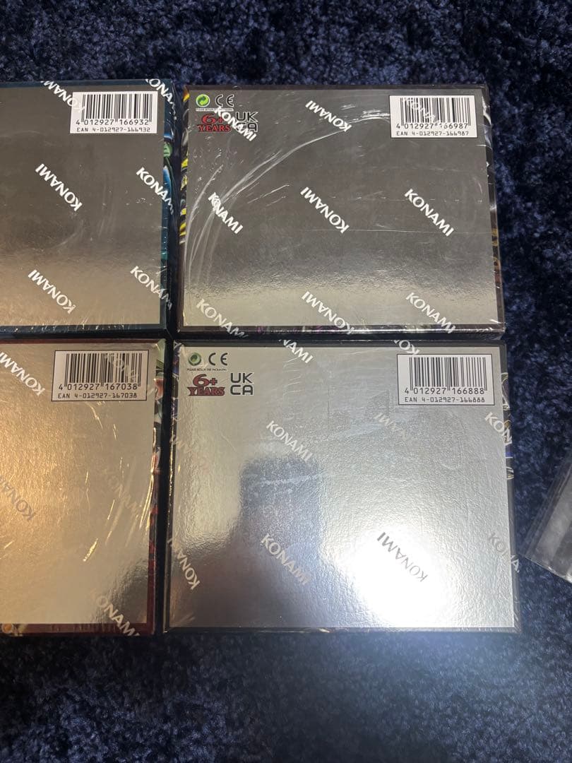 遊戯王　25周年　海外版　復刻　BOX 4個セット