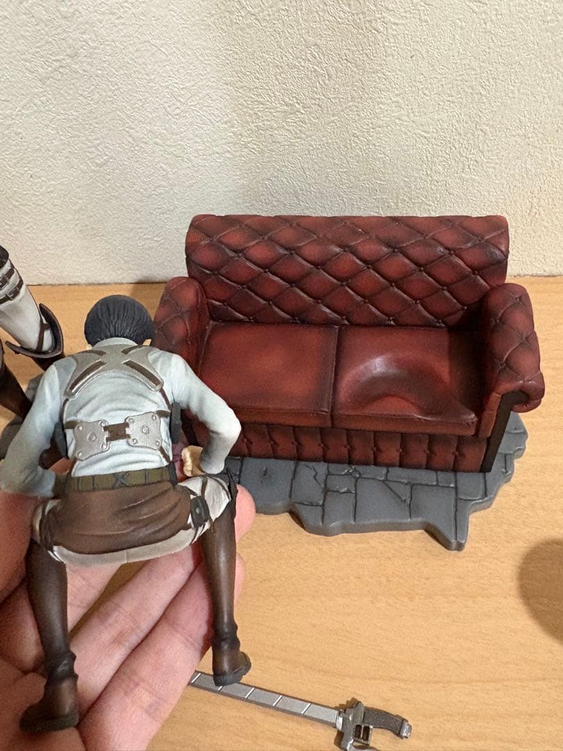 一番くじ 進撃の巨人 自由への進撃 エレン リヴァイ ハンジ ミケ ミカサ 5種