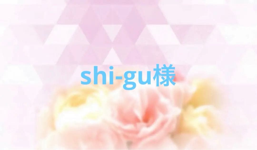 shi-gu様