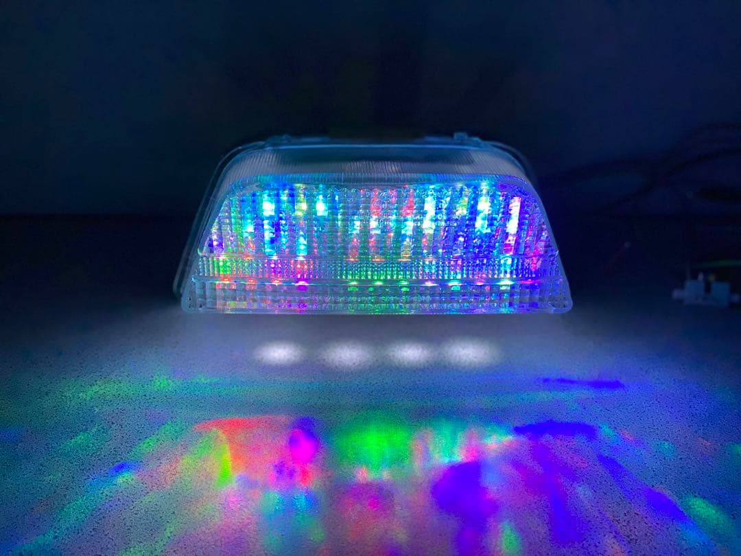 キット込ZRX400/1100☆RGB 流星テールランプLEDユニット☆