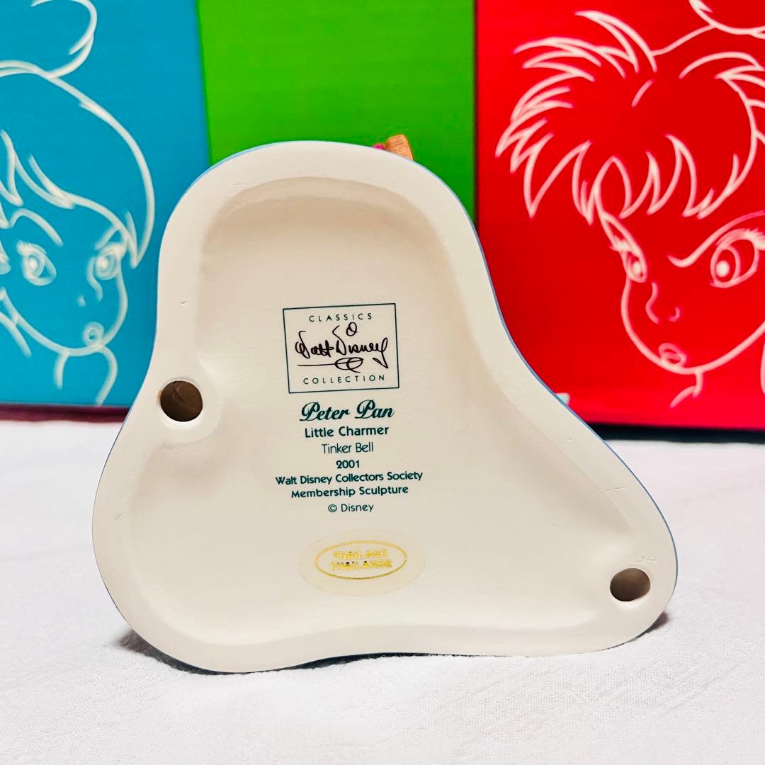 ディズニー　WDCC ピーターパン　ティンカーベル　フィギュア　陶器製　希少