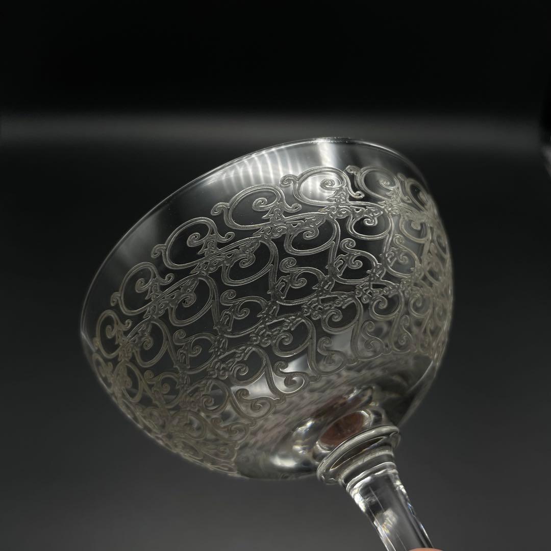 オールドバカラ　Baccarat　ローハン　シャンパンクープ　グラス