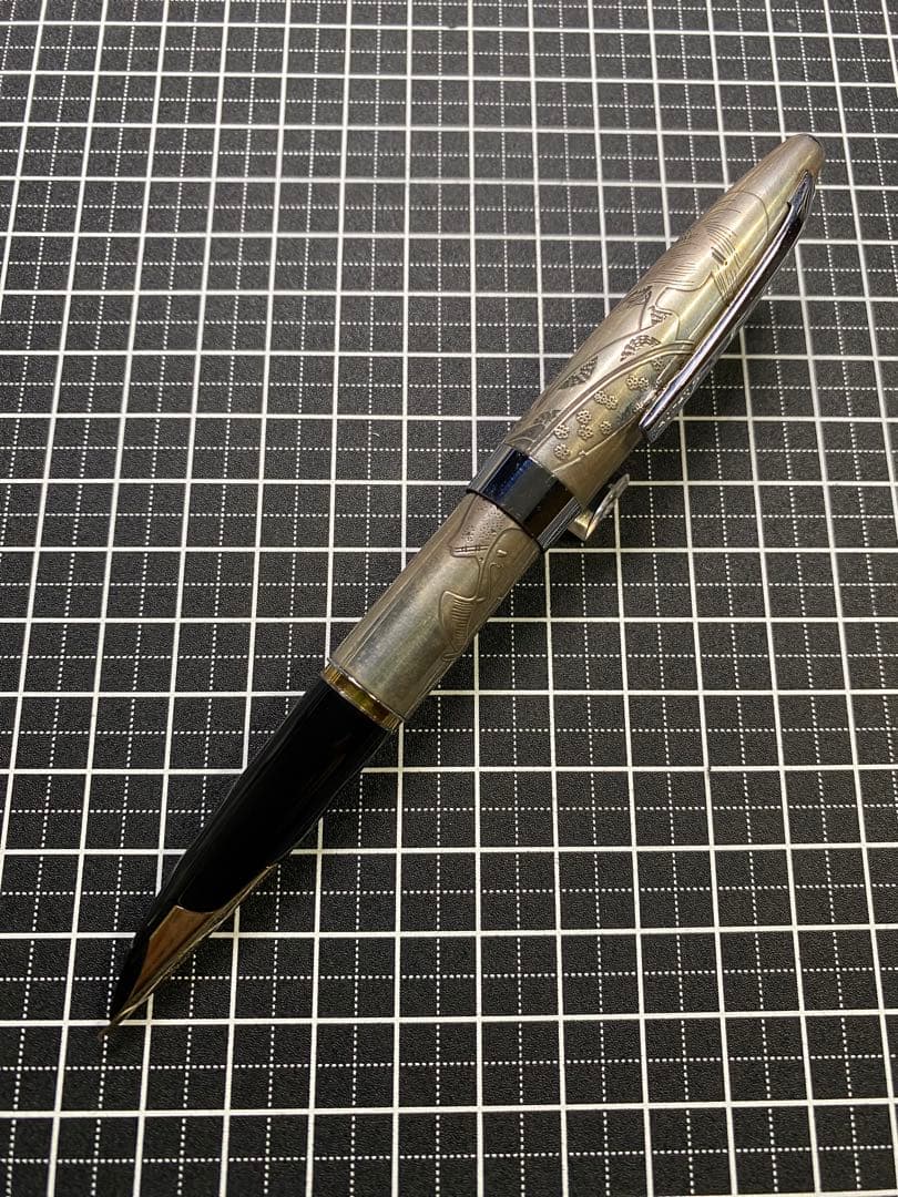 PILOT CUSTOM UKIYOE Sterling-Silver 字幅F