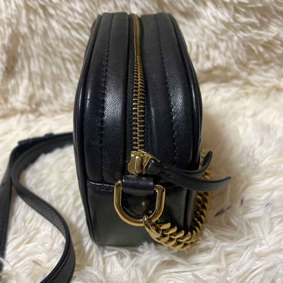 ✨TORY BURCH✨チェーンショルダー　キラ　シェブロン　キルティング