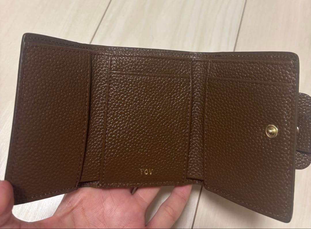 tov/トーヴ SLOBE別注 ミニウォレット 三つ折り財布