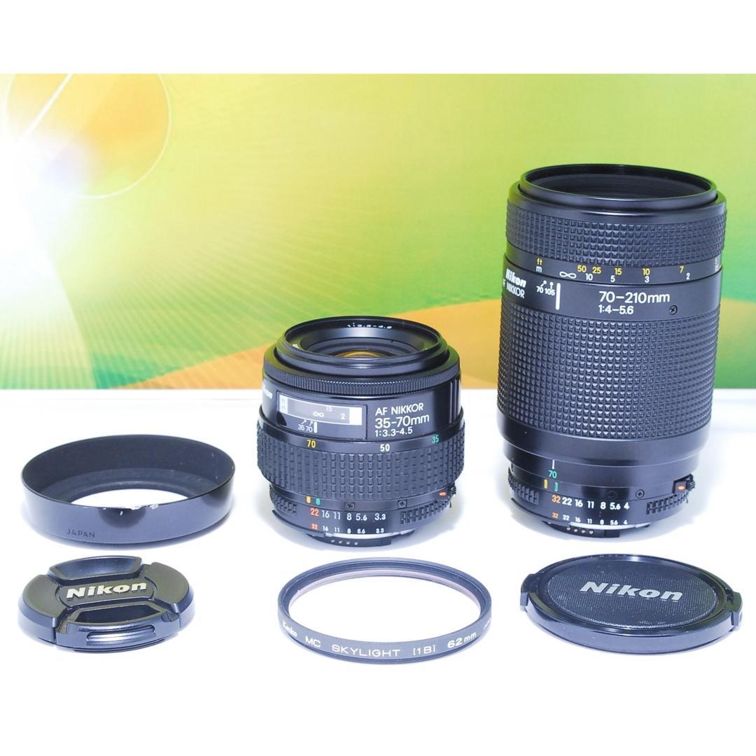 レトロかわいい✨Nikon D70 ダブルレンズセット バッグ付き すぐ撮影可
