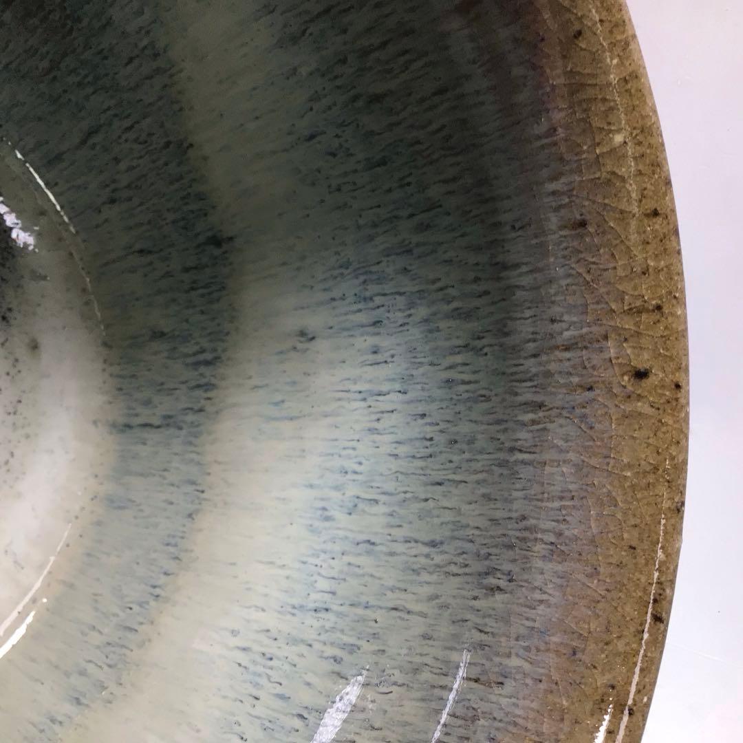 Ｒ７４４　水指　『武村利左エ門造』『朝鮮唐津』『片口水指』　共箱　茶道具