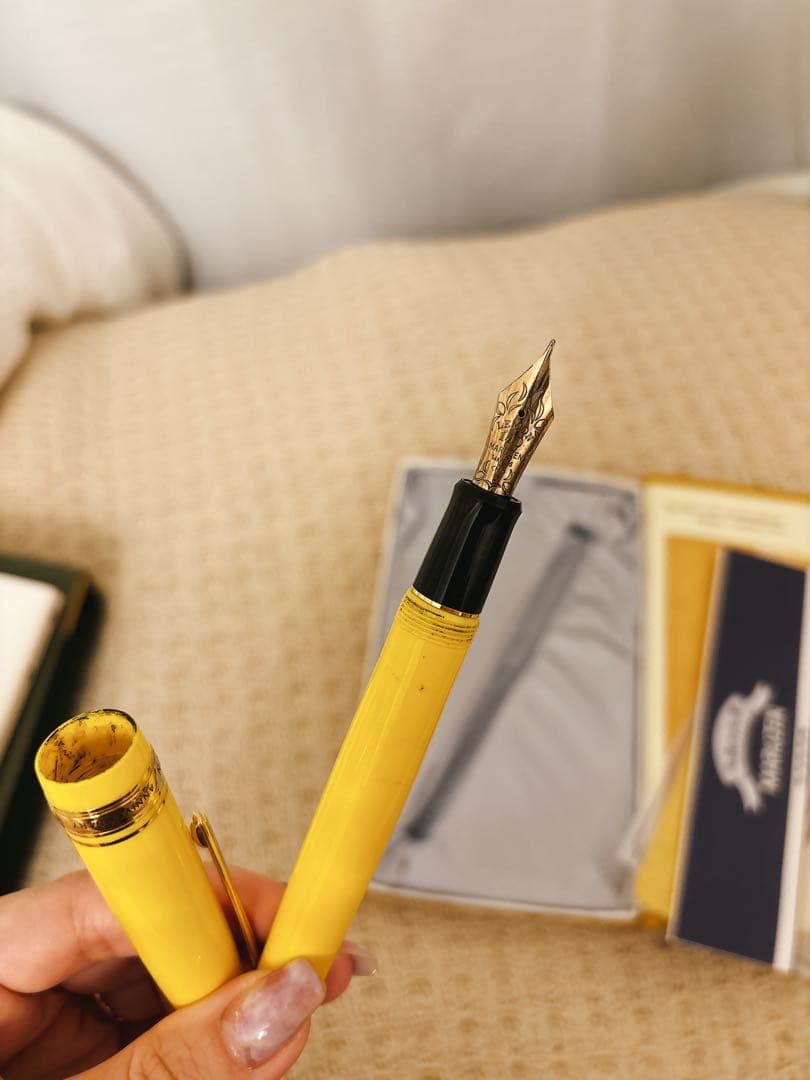 K*o様 MARUZEN 丸善 万年筆 丸善創業140周年記念 檸檬 -LEMO