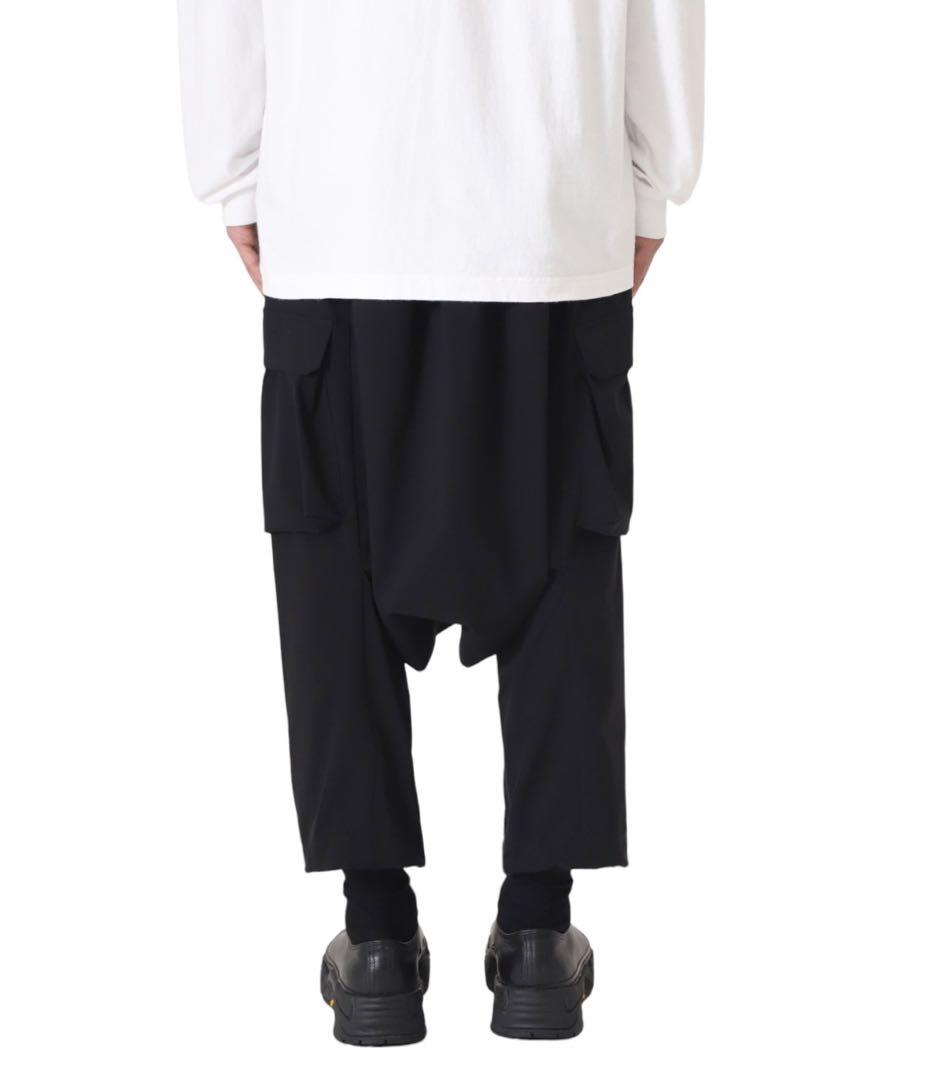 FUMITO GANRYU サルエル ナイロン カーゴパンツ size:2