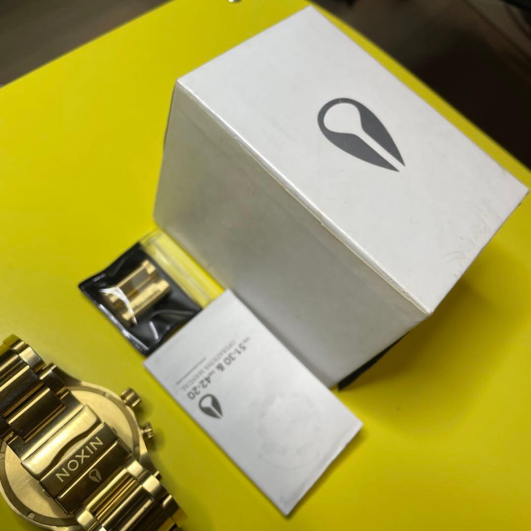 時計 NIXON TIDE PRAPH SIMPLIFY 51-30 ALL GOLD