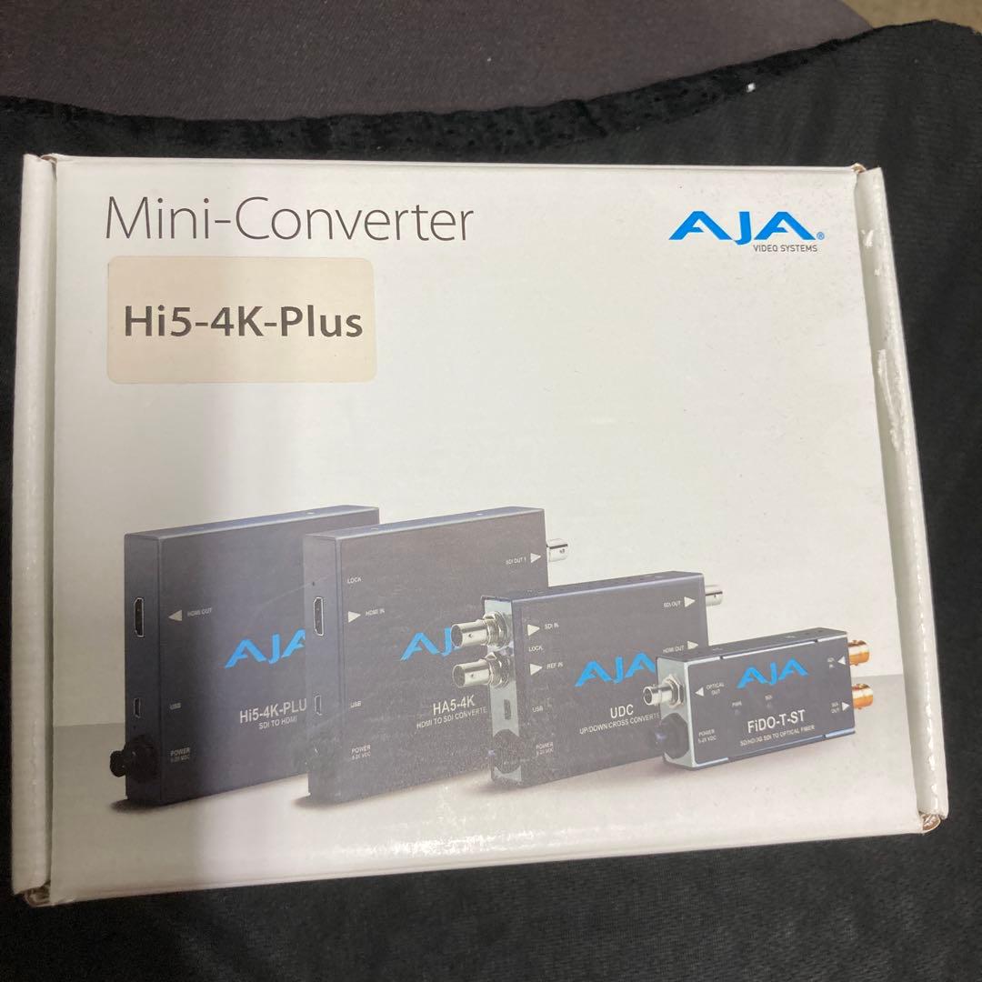 新品AJA Mini-Converter Hi5-4K-Plus本体未使用開封品