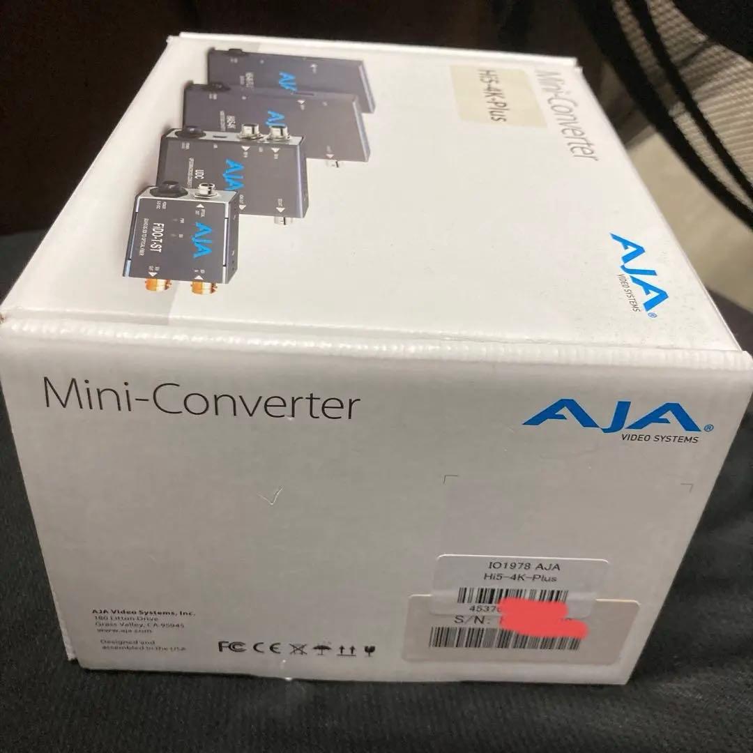 新品AJA Mini-Converter Hi5-4K-Plus本体未使用開封品