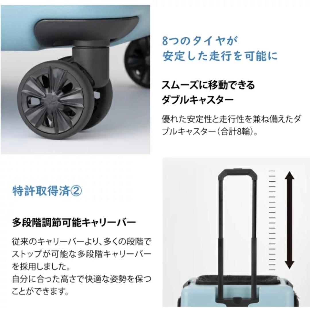 【美品】PETICOペットキャリーLサイズ、グレー