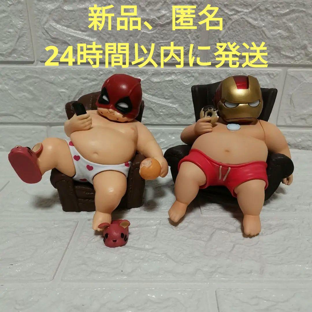 デブ　デッドプール　デブ　アイアンマンライト機能は付いておりません　フィギュア